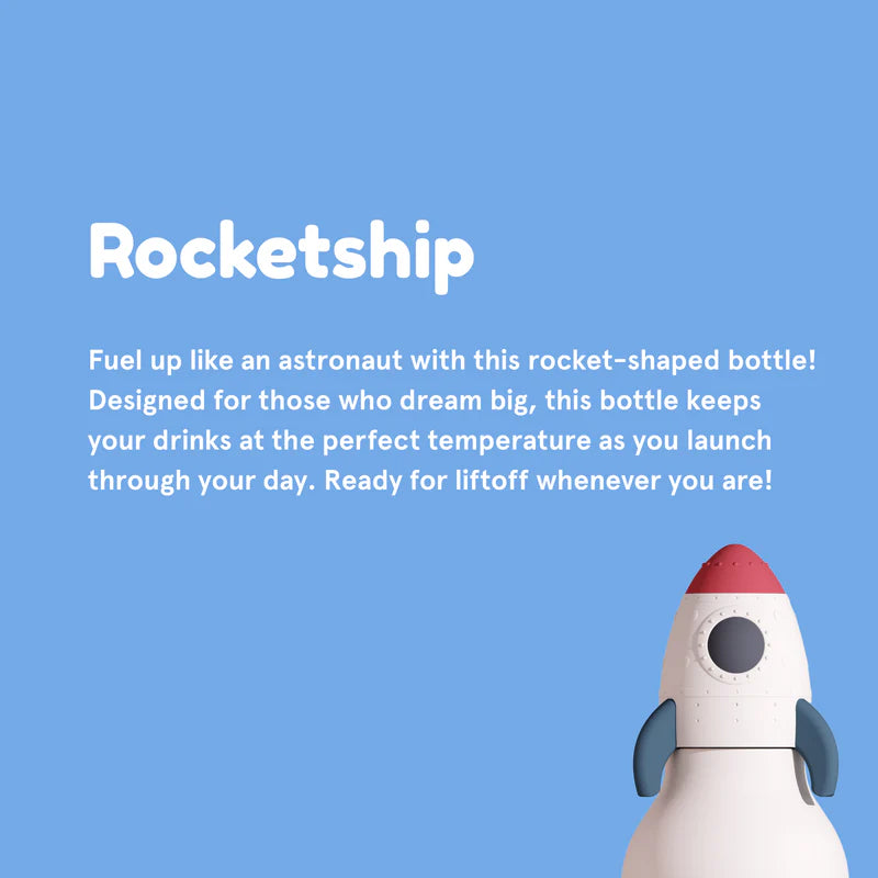 Asobu – Drinkfles Bestie Rocketship | 475ml