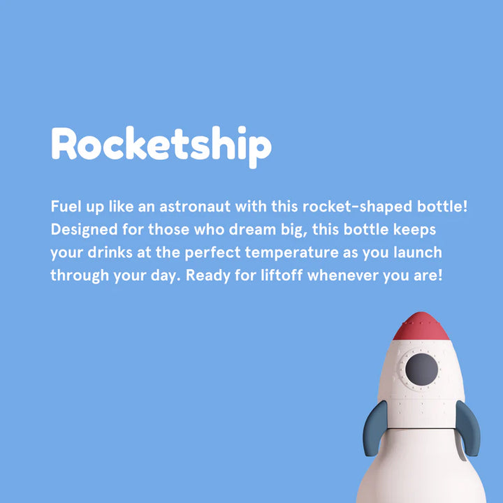Asobu – Drinkfles Bestie Rocketship | 475ml