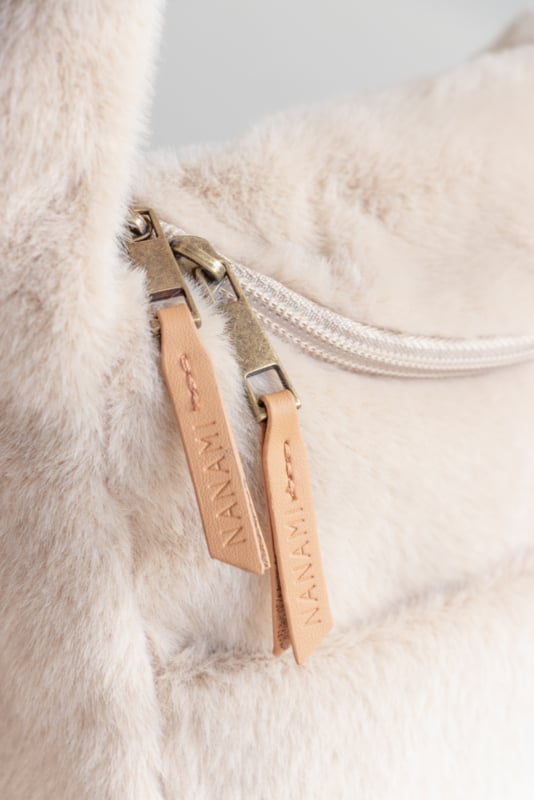 Nanami - Tas Fluffy | Beige