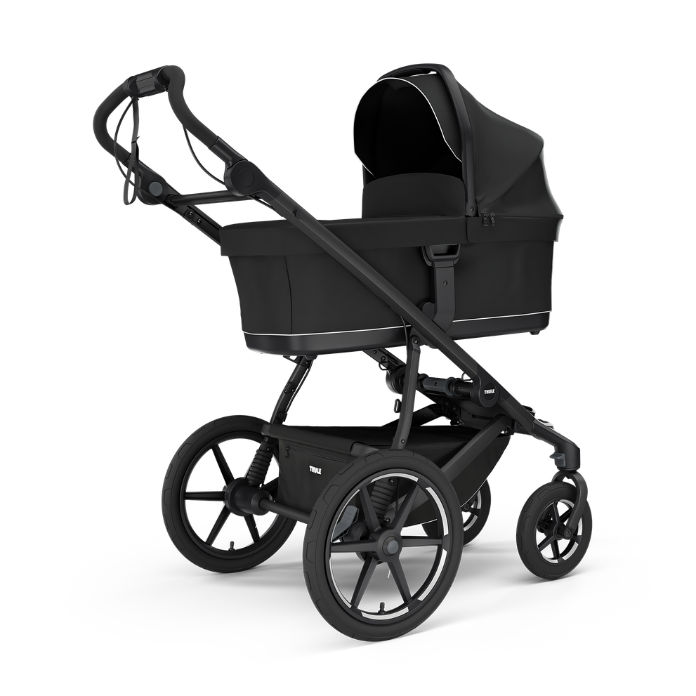 Thule Draagmand voor Urban Glide 3 en 4 kinderwagen in zwart met geventileerde kap