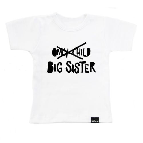 T-Shirt Big Sister White