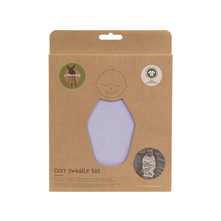 Lassig - Inbakerslaapzak Gots 0.7 TOG | Pastel Lilac