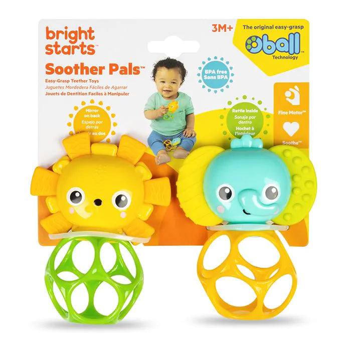 Oball - Bijtring Soother Pals Easy Grasp Toy