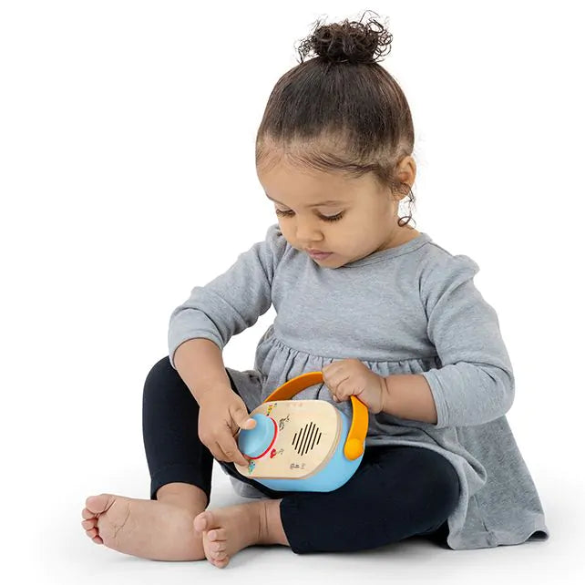 Hape Toys Discovery Radio van hout en kunststof met licht en geluid
