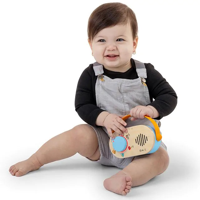 Hape Toys Discovery Radio van hout en kunststof met licht en geluid