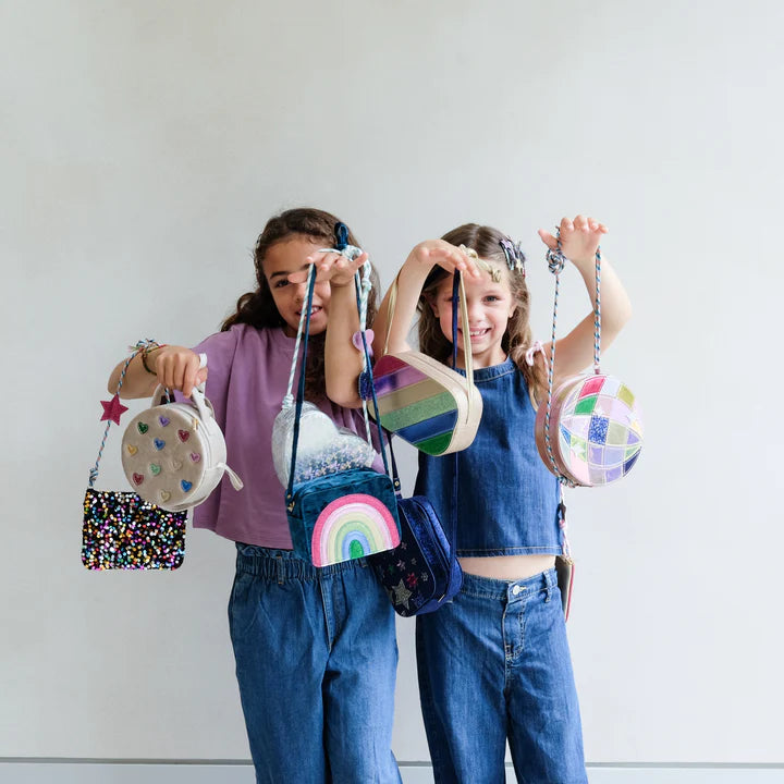 Mimi & Lula - Handtas Jazzy Hearts | Beige