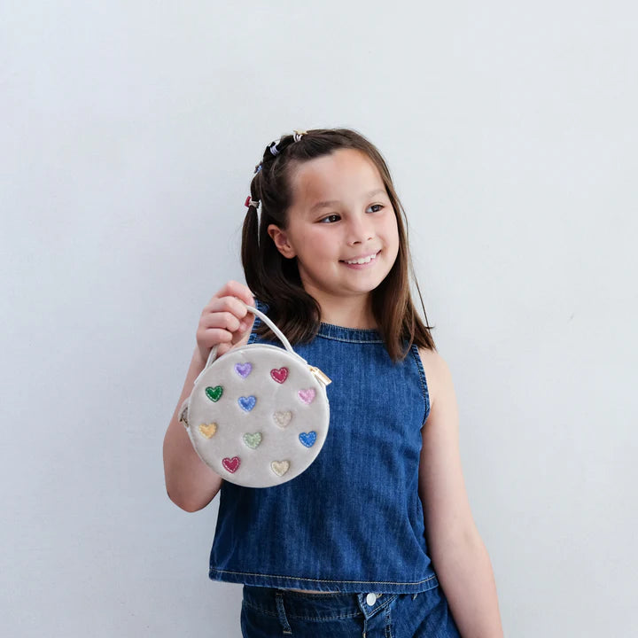 Mimi & Lula - Handtas Jazzy Hearts | Beige