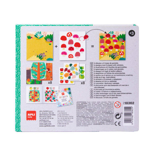 Apli - Sticker Spel Lieveheersbeestje