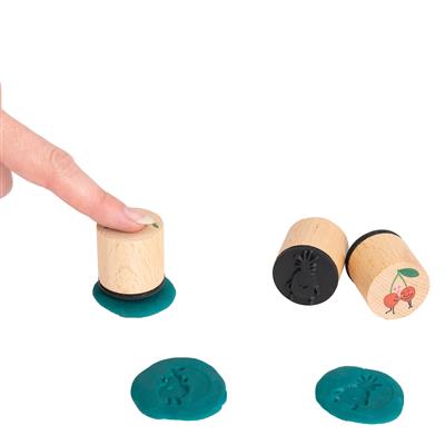 Kneta - Stempelset Hout | Fruit