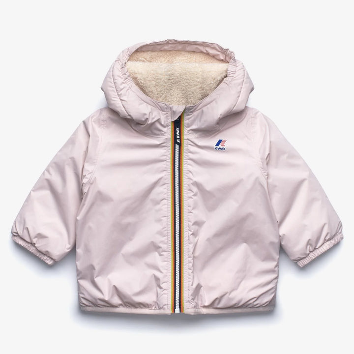 K-Way - Regenjas Le Vrai 4.0 Claudine Orsetto Rose Pinkish