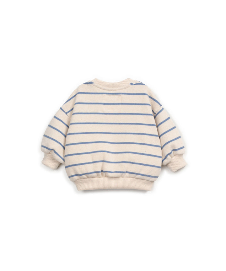 Play Up - Sweater Jersey Striped Watercolor