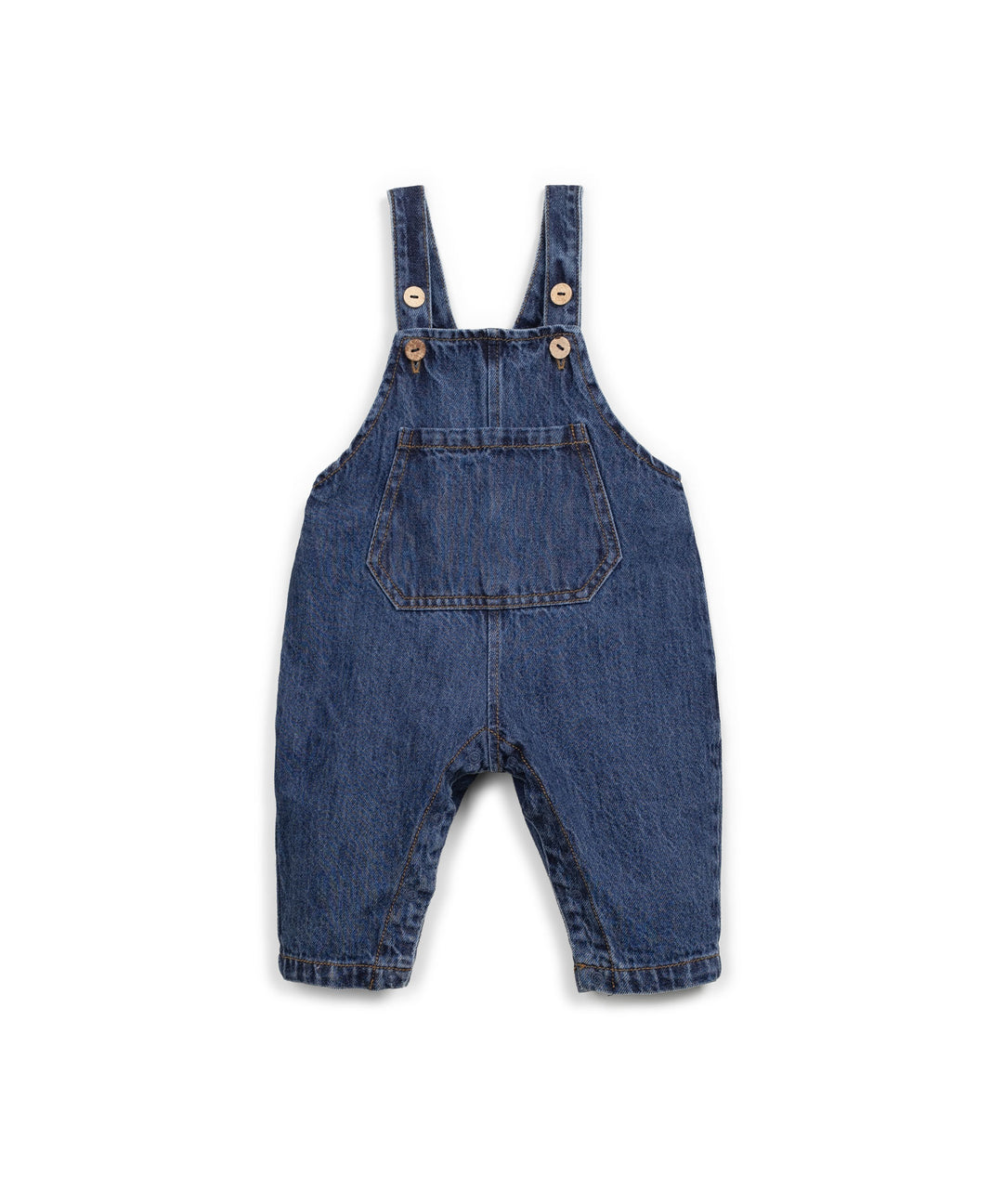 Play Up - Salopette Pocket Denim Blue