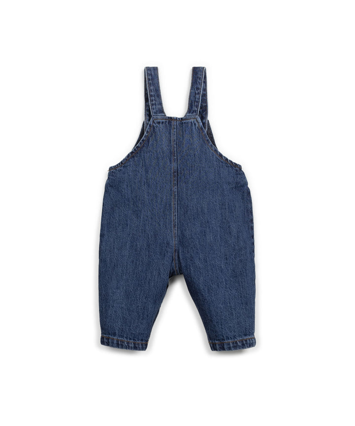 Play Up - Salopette Pocket Denim Blue
