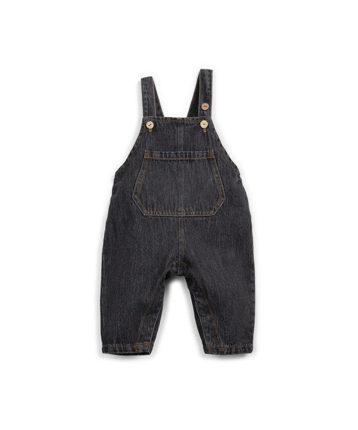 Play Up - Salopette Pocket Denim Grafite