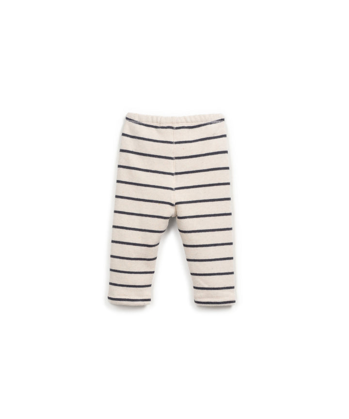 Play Up - Legging Jersey Striped Grafite