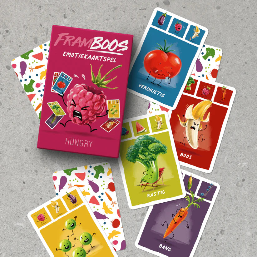 Hongry - Kaartspel Emotie Framboos