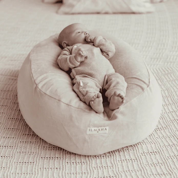 Ilmaha - Relax Hoes Voedingskussen Velours | Champagne