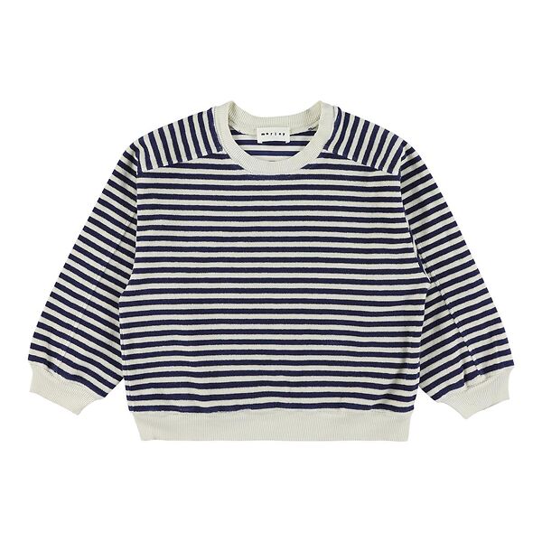 Morley - Sweater Wagon Terry | Stripe Ecru