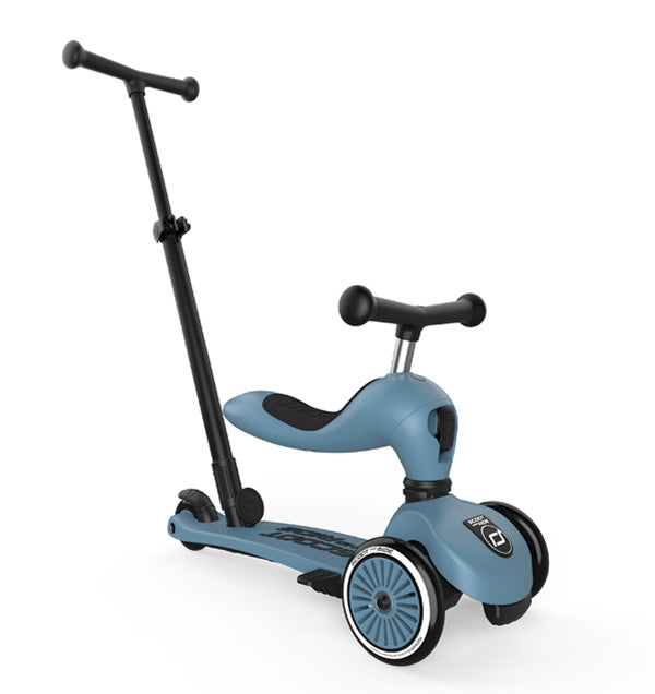 Scoot & Ride - Step Highwaykick 1 Push & Go | Steel