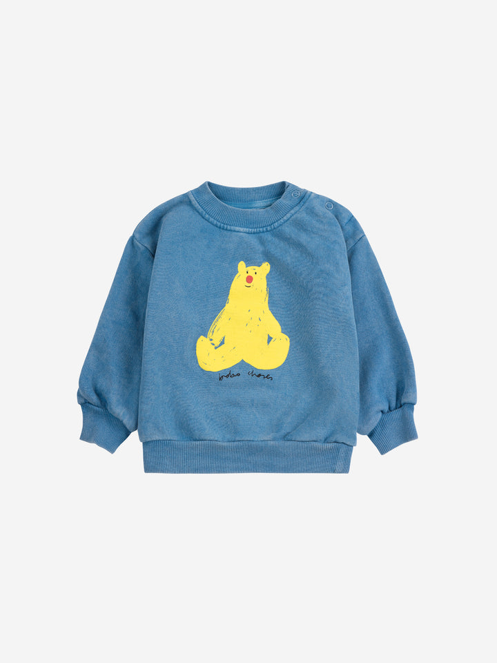 Sweater Baby Hug Me Bear Blue