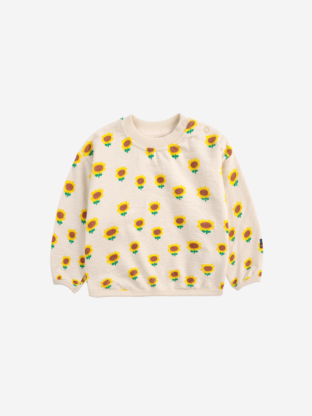 Sweater Baby Sunflower All Over Beige