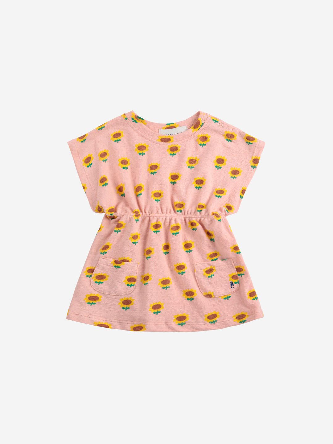 Jurk Baby Sunflower All Over Light Pink