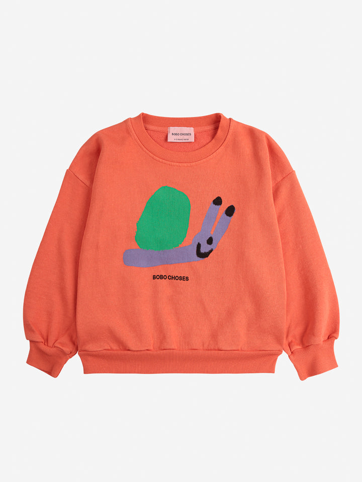 Sweater Funny Snail Red