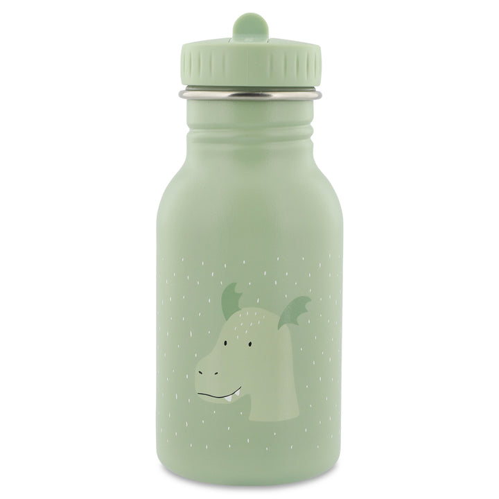 Roestvrij stalen drinkfles 350 ml met Mr. Dragon print en draagkoord