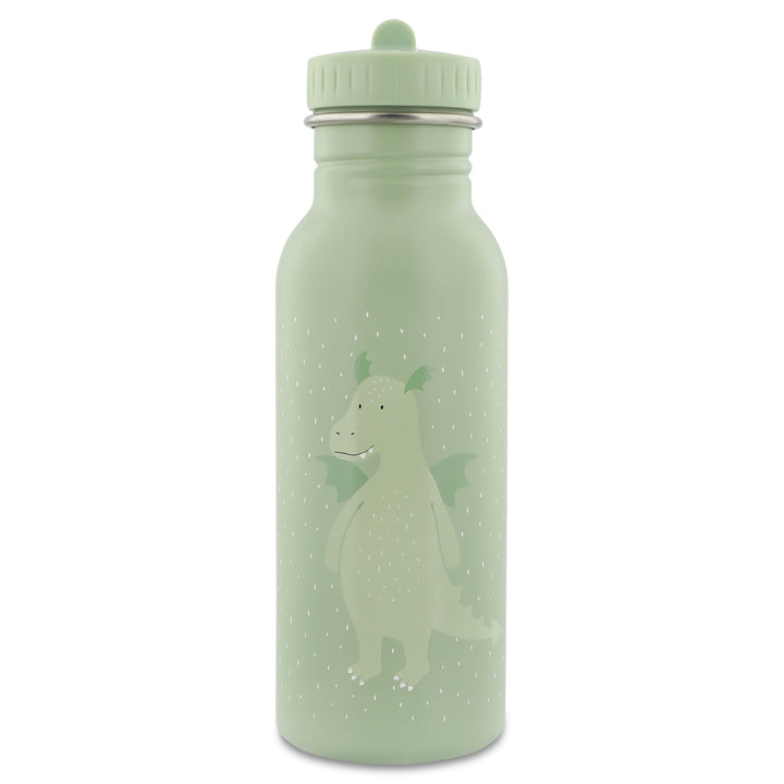 Roestvrij stalen drinkfles 500 ml met Mr. Dragon print en draagkoord