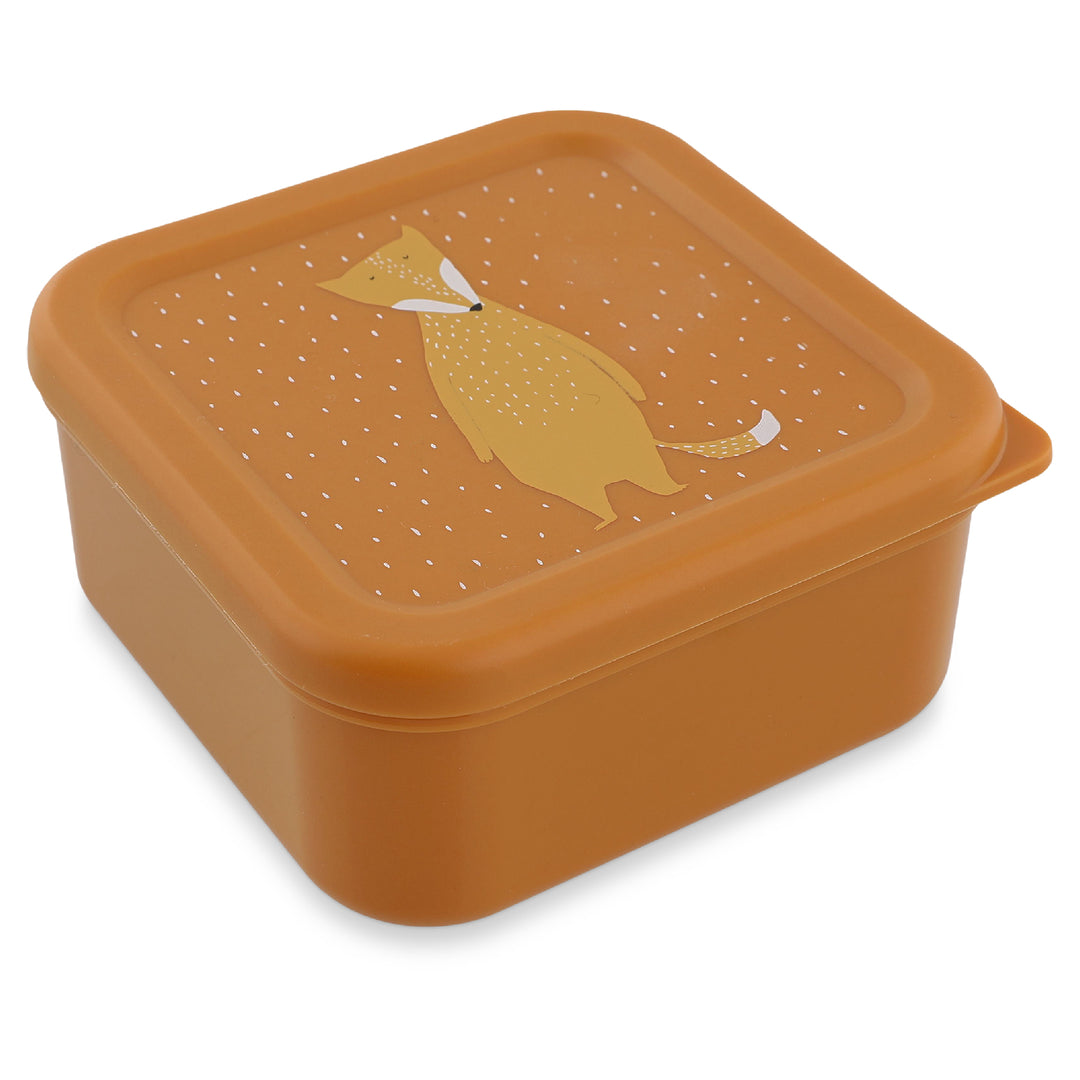 Set van 3 snackdoosjes Mr. Fox van Trixie in verschillende formaten
