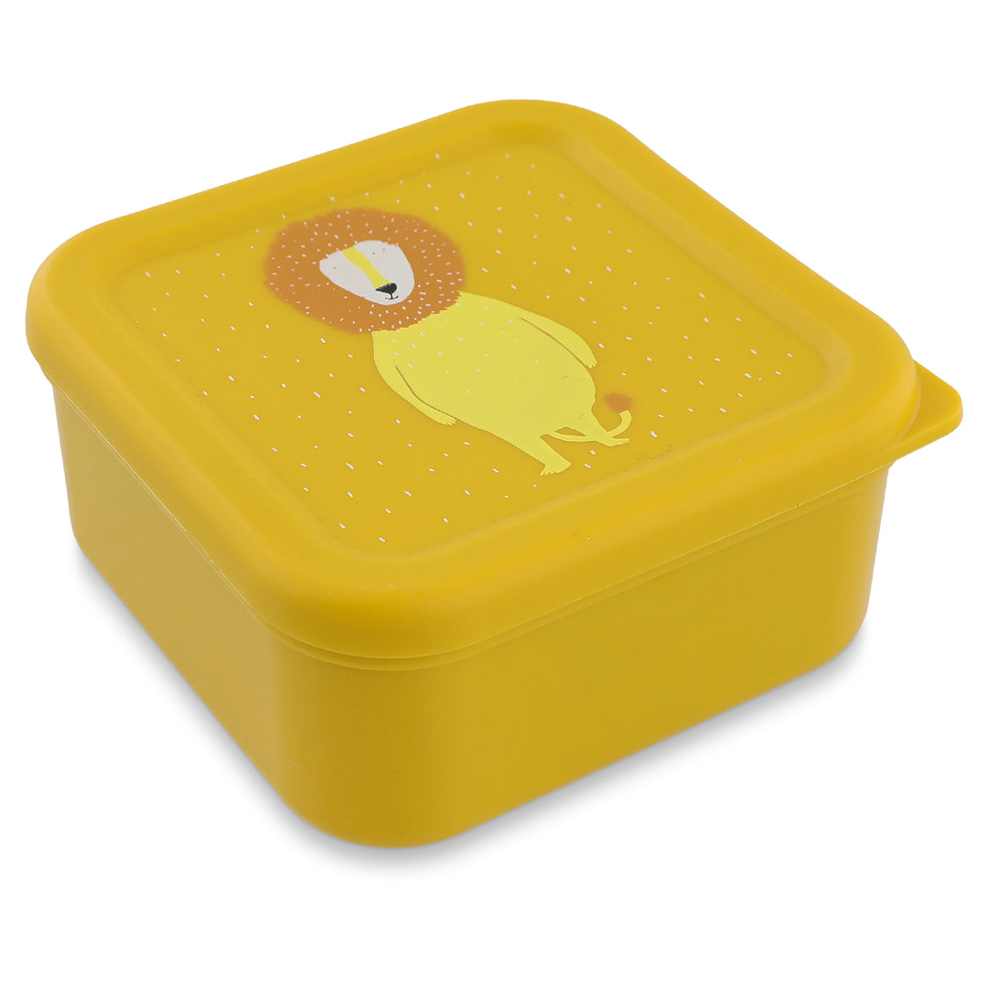Set van 3 snackdoosjes Mr. Lion van Trixie in verschillende formaten