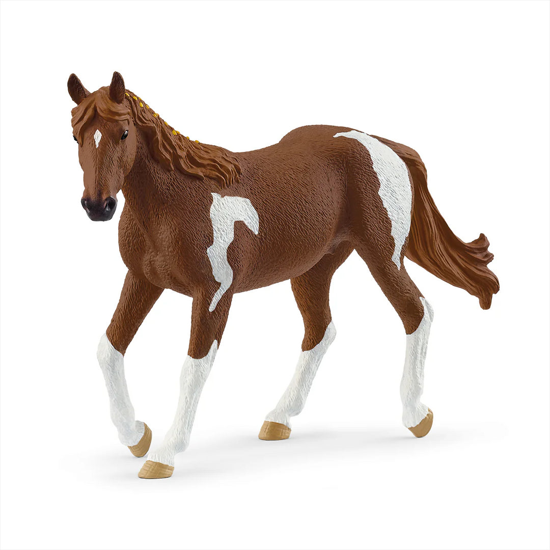 Schleich speelfiguur Paint Merrie, bruin met witte vlekken, realistische details