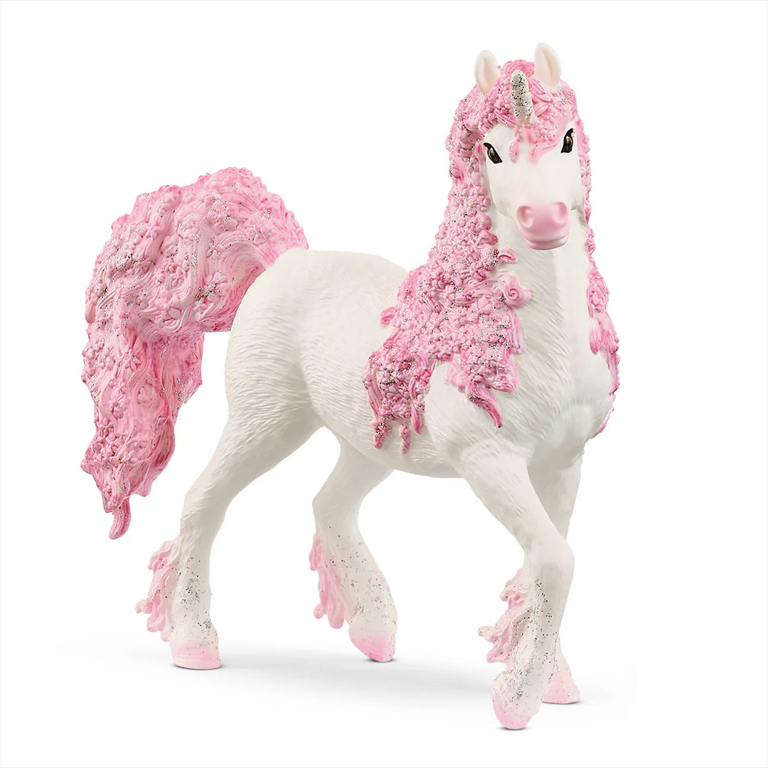 Schleich – Speelfiguur Bloemen Eenhoornmerrie | Magische Roze Eenhoorn