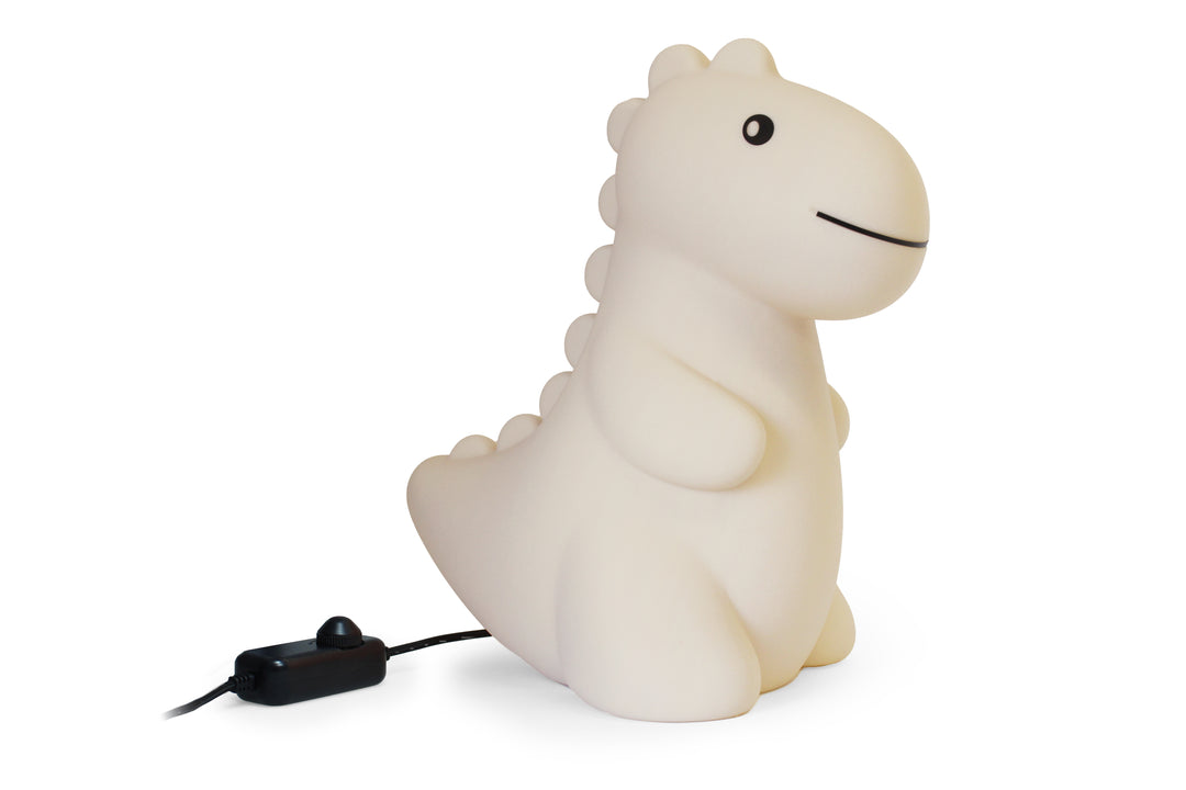 Stoere Jeroom Dino Mood Light van Atelier Pierre in Sand, met dimmer voor een warme en rustgevende sfeer