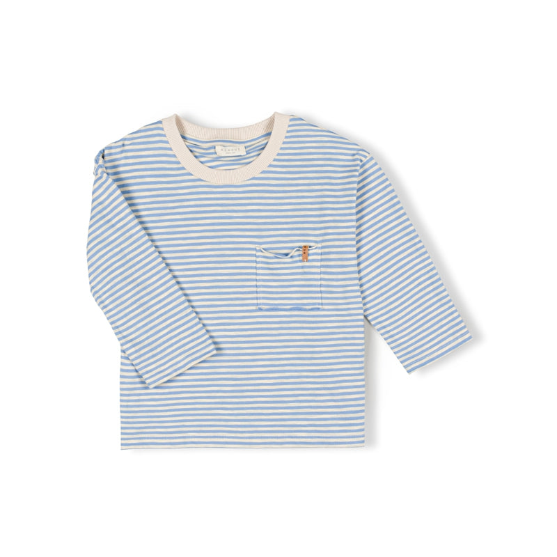 T-shirt Drop Sky Stripe