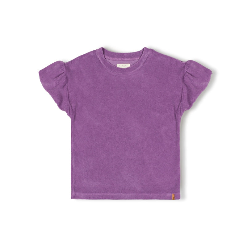 T-shirt Fly Terry Purple