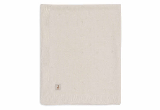 Deken Wieg 75 x 100 cm Cosy Knit Ivory