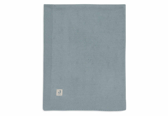 Deken Wieg 75 x 100 cm Cosy Knit Sea Green