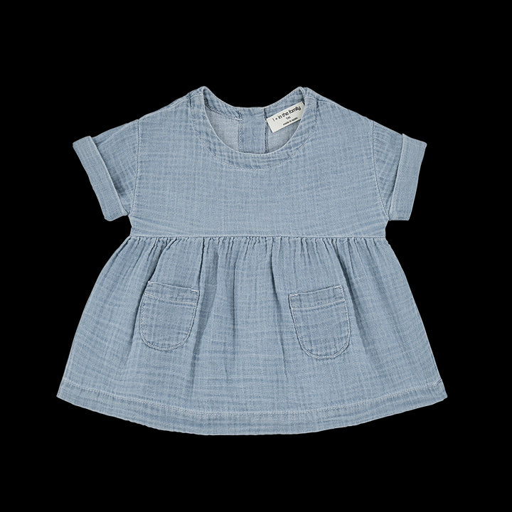 Jurk Lavinia Denim Blue