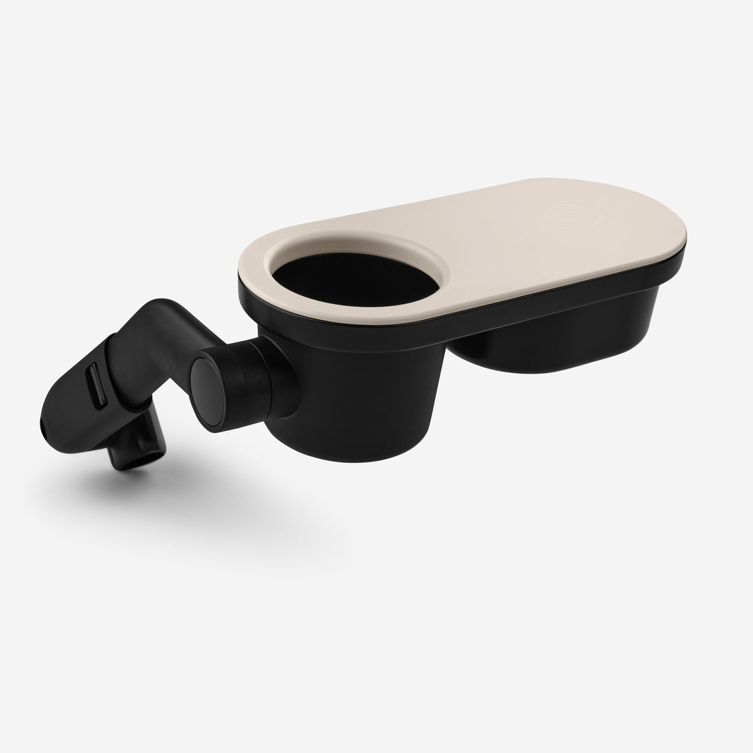 Bugaboo universele tray met snackbak en bekerhouder, zwart