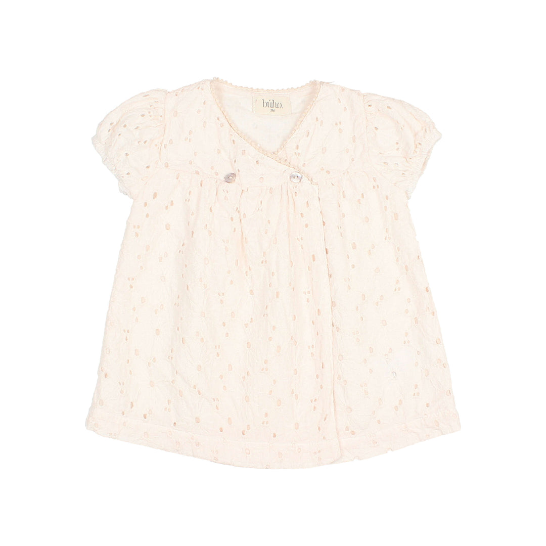 Jurk Baby Embroidery Ivory