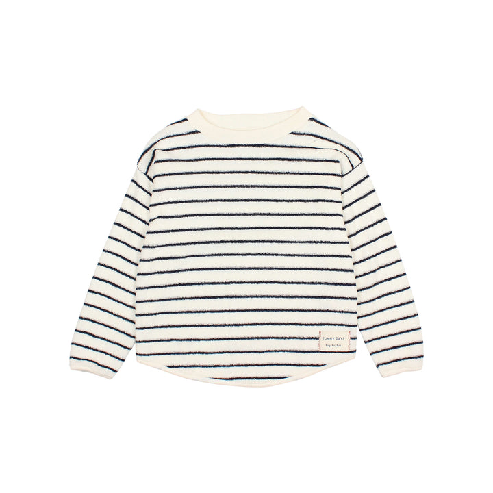 Sweater Terry Stripes Nuit