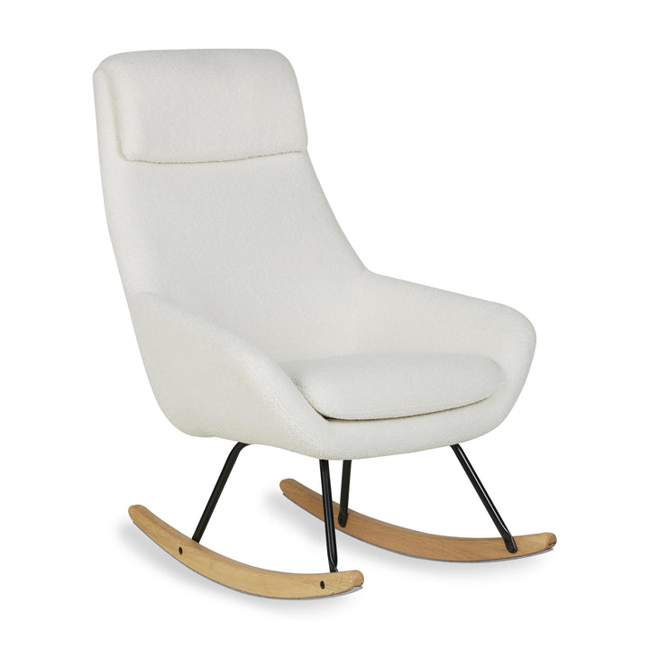 Quax Schommelstoel Rocking Chair Nordic Sheep Cream