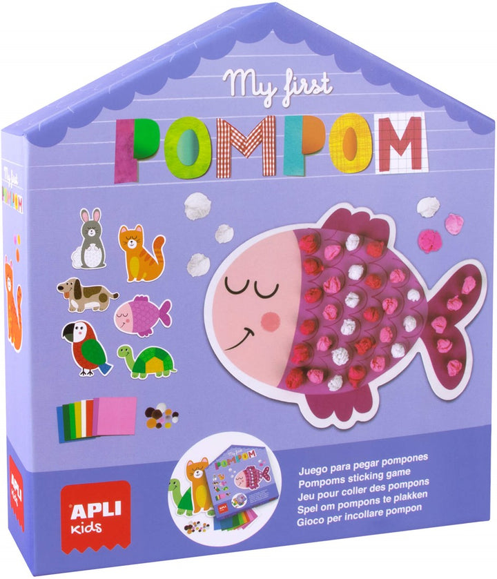 Apli - Knutselset Mijn Eerste Pompoms