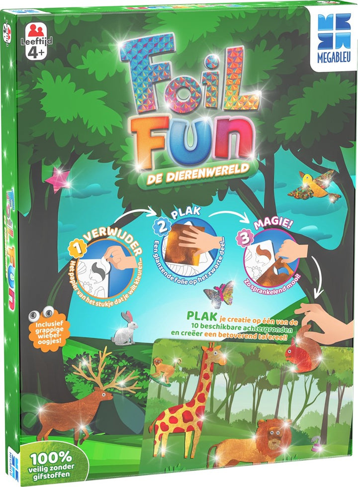 Foil Fun - Knutselset De Dierenwereld