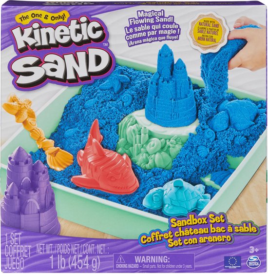Kinetic Sand - Dynamisch Zand Zandkasteel Blue | Blauw Zand