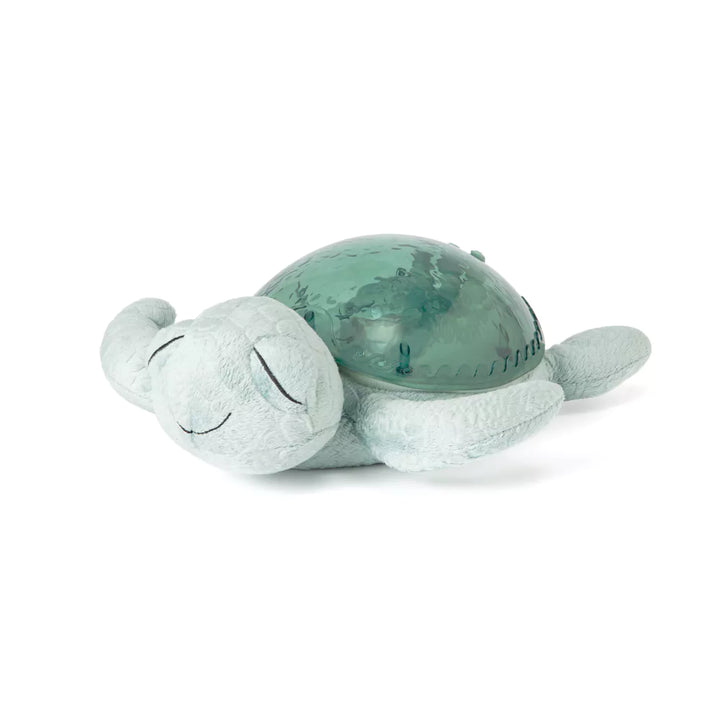 Cloud B muziekknuffel en projector schildpad in groene uitvoering