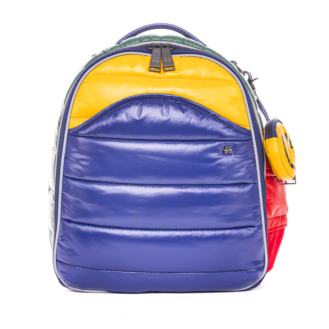 Kinder rugzak met pufferlook en kleurrijke print – Ralphie Puffer Pop