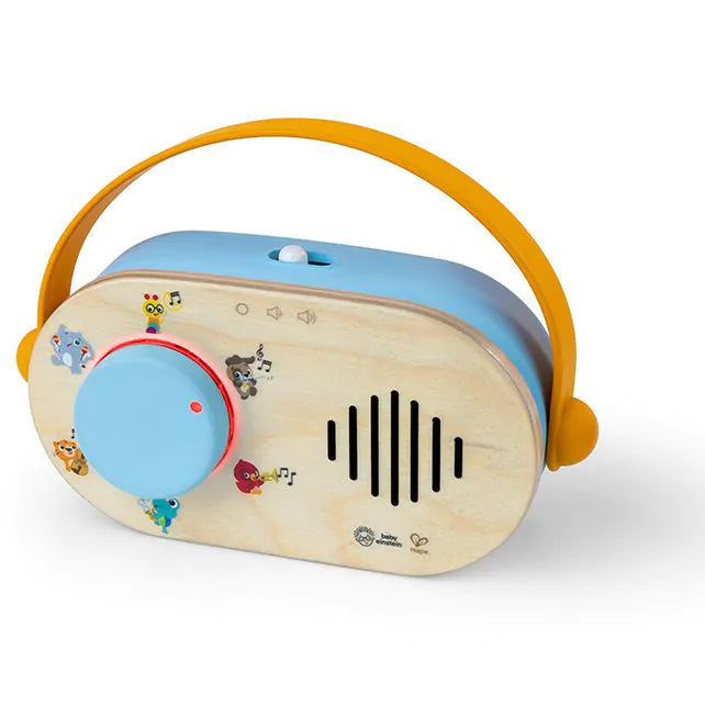 Hape Toys Discovery Radio van hout en kunststof met licht en geluid