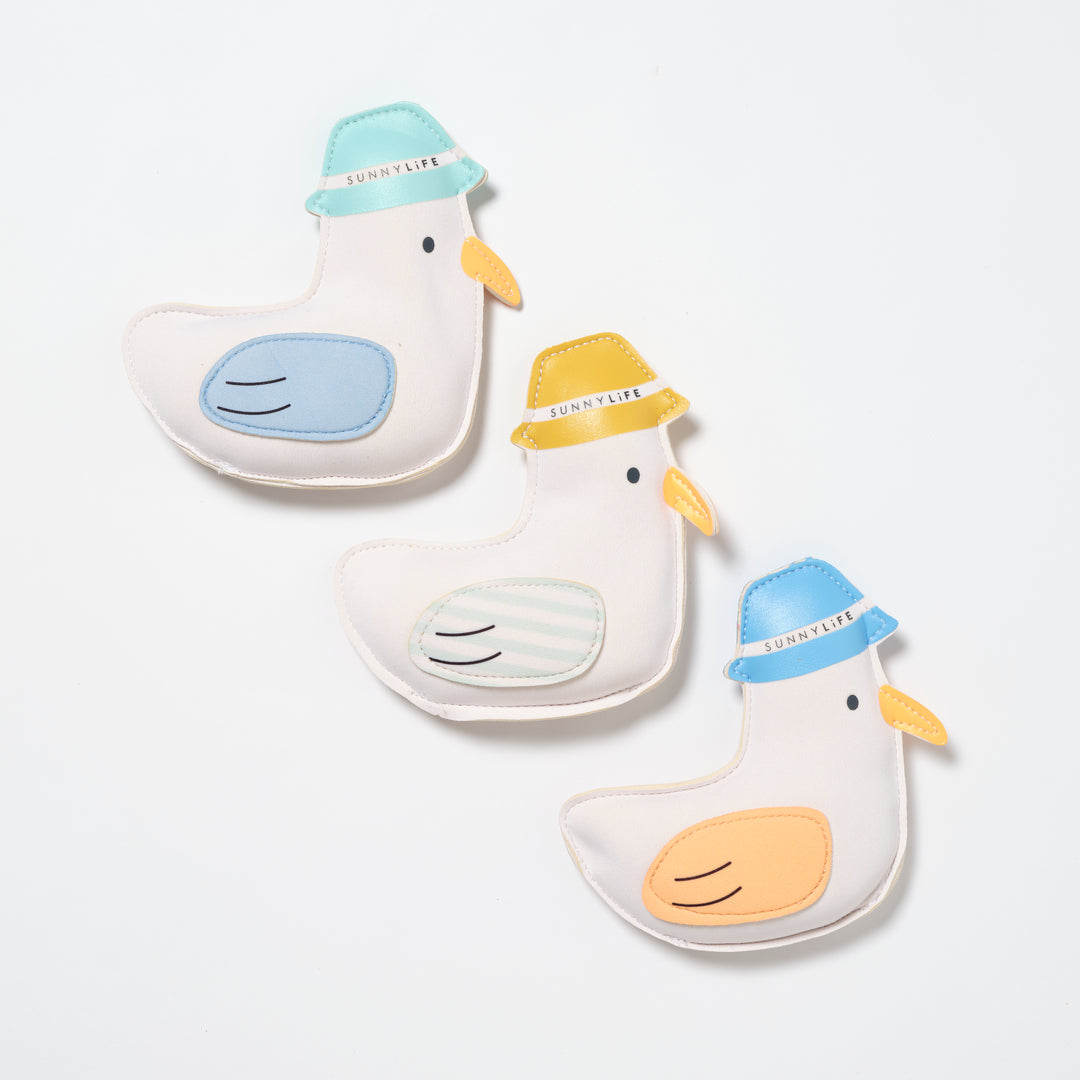 Set van drie duikspeeltjes in de vorm van Sid de Zeemeeuw van Sunnylife